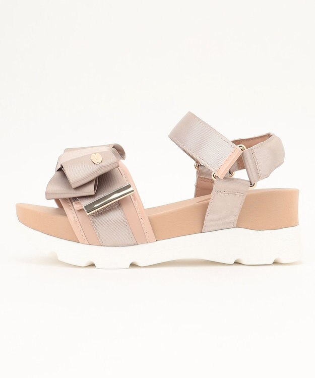 TOCCA RIBBON KNOT SPORTS SANDALS サンダル ベージュ系