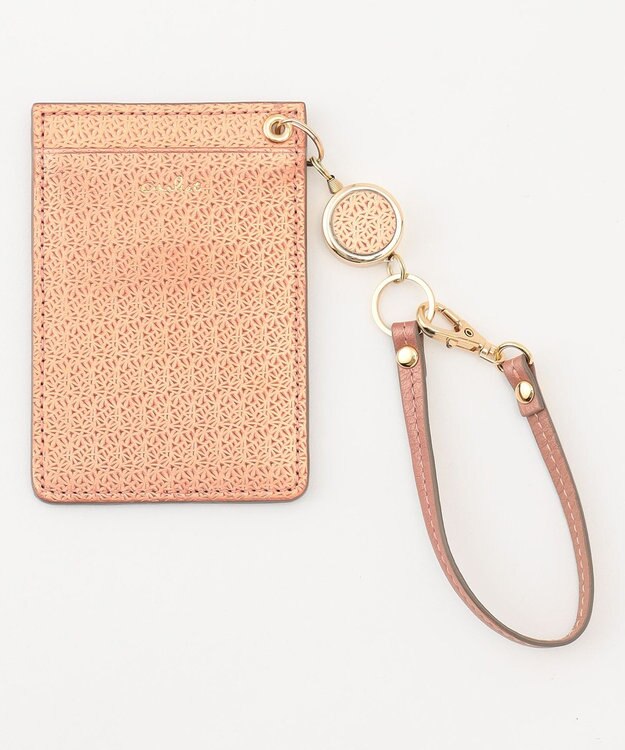 airlist リール付きパスケース Lily リリィ ピンク