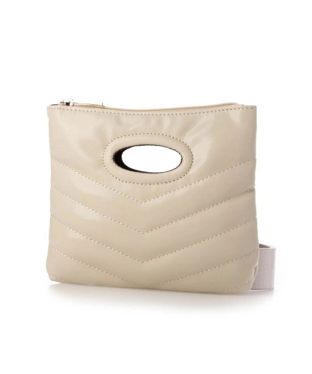 UNBILLION cachecache プクプクミニショルダー アイボリー