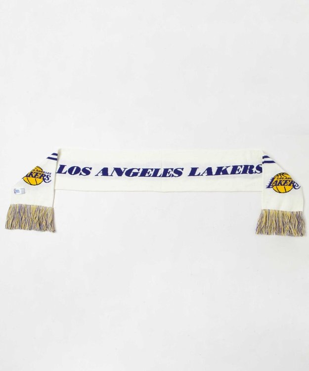 WEGO 【ユニセックス着用ITEM】別注NBA　マフラータオル オフホワイト