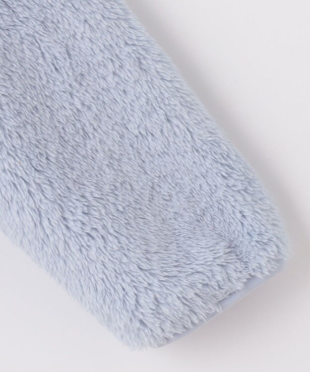 ANY KIDS ネコポケットボアブルゾン サックスブルー