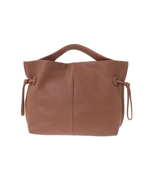 genten ソーロフィーネ 2WAYショルダーバッグ キャメル