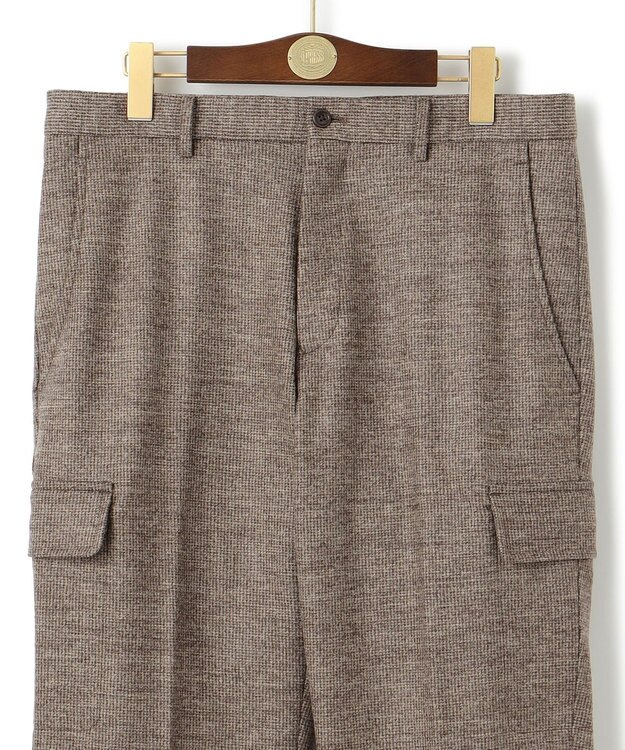 J.PRESS MEN ドライビング カーゴパンツ ブラウン系3