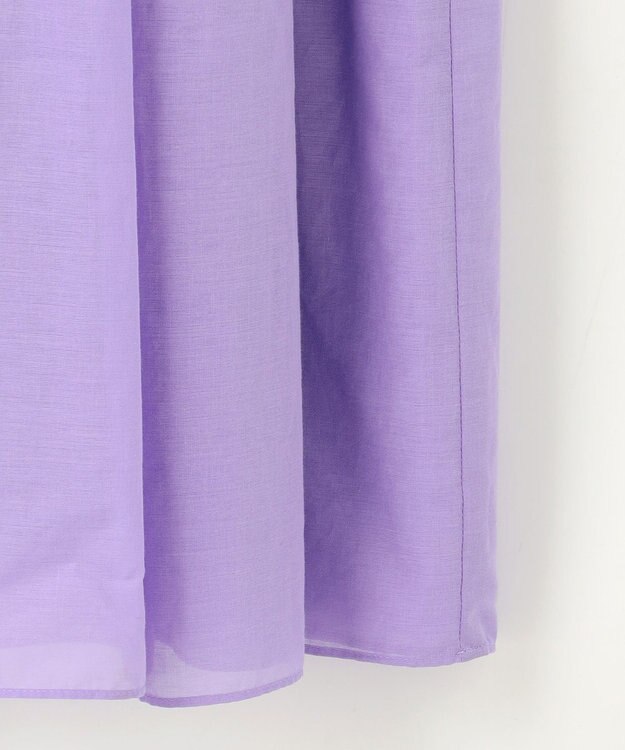 自由区 S コットンティアード ワンピース ラベンダー