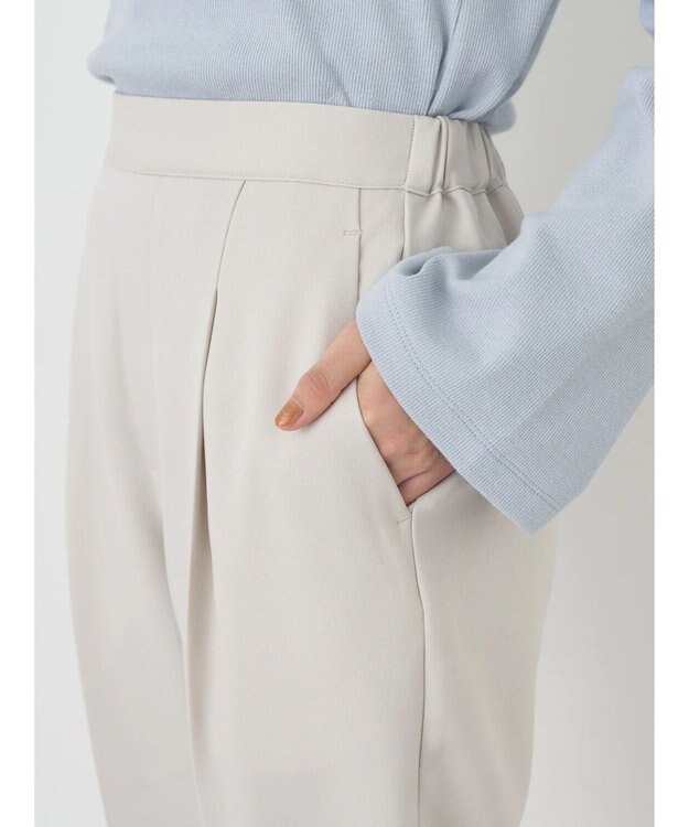earth music&ecology テーパードパンツ Light Beige