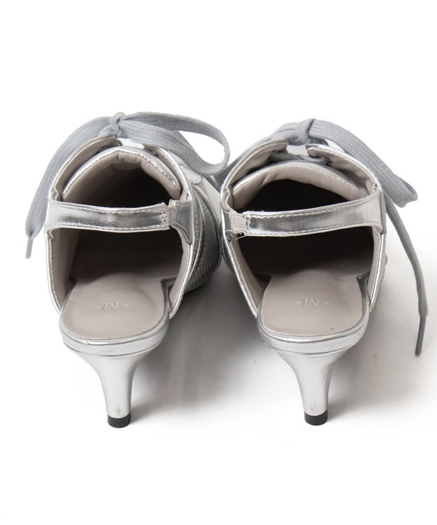 WEGO スニーカーミュール シルバー