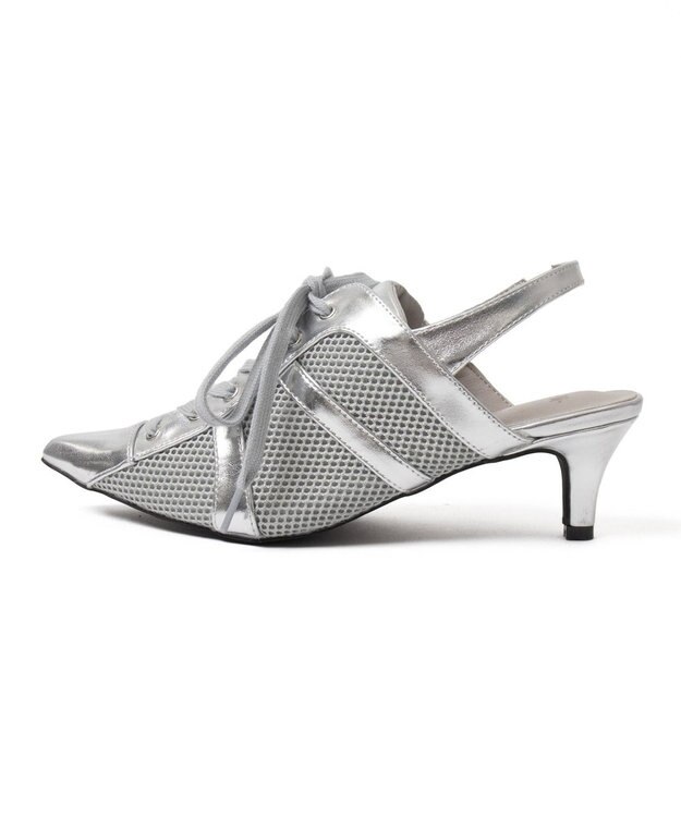 WEGO スニーカーミュール シルバー