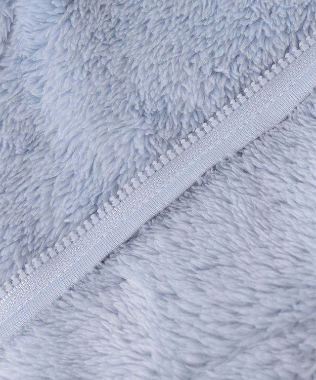 ANY KIDS ネコポケットボアブルゾン サックスブルー