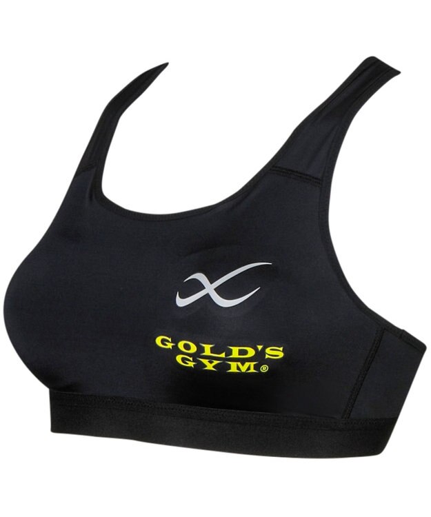 CW-X 【WOMEN】 CW-X 【GOLD'S GYMコラボ】 スポーツブラ 【スポーツ時のゆれからバストを守る】 ノンワイヤー トレーニング ジョギング レディース HTY546 /ワコール ブラック