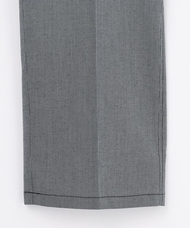 JOSEPH ABBOUD 【キングサイズ・ウエストも伸びる!/ストレッチ/軽量/Eco撥水/オーガニックコットン使用】マイクロピケストレッチ パンツ グレー系8