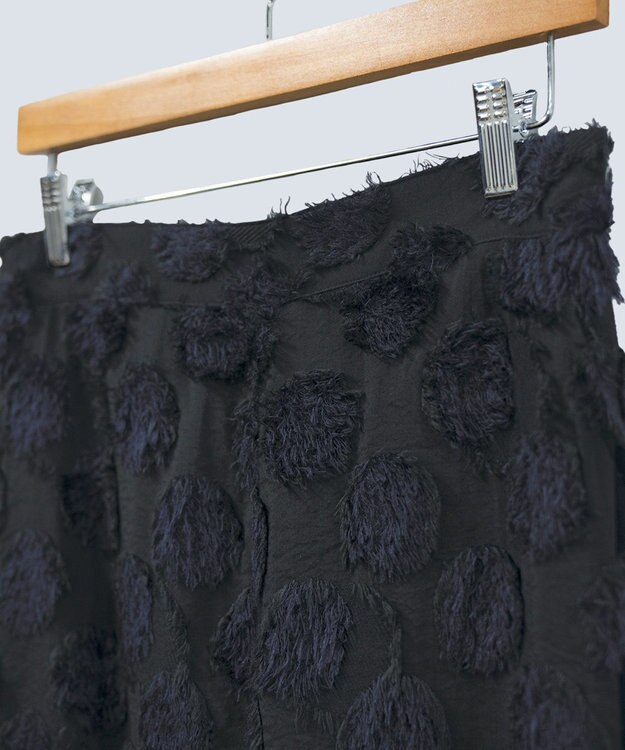 COQ SEA DOT ジャガードサイドラインパンツ ブラック