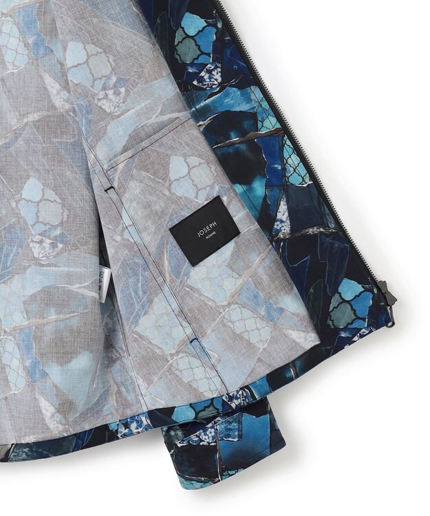 JOSEPH HOMME テクノボイルストレッチ ジップアップブルゾン ブルー系5