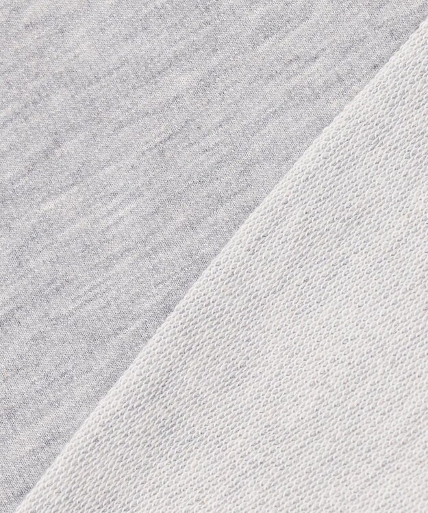 J.PRESS MEN 【KING SIZE】インレージャージー ロゴハーフジップスウェット ライトグレー系