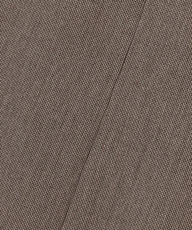 J.PRESS LADIES L 【洗える】T/Rアルガンシルク フレア スカート ブラウン系