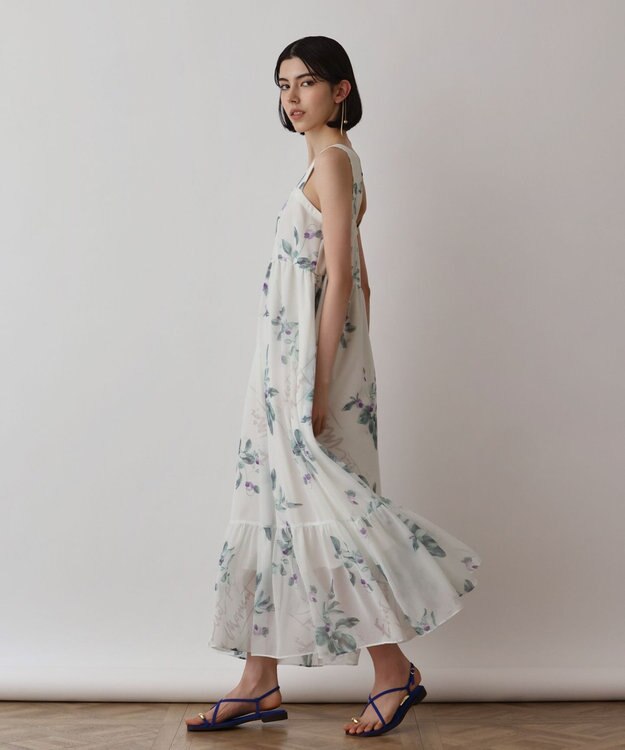 GRACE CONTINENTAL プリントセパレートワンピース キナリ
