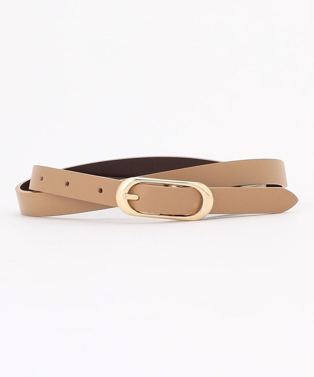 J.PRESS LADIES リバーシブルベルト ベージュ系