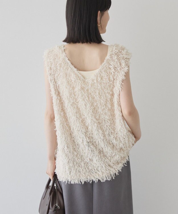 AMERICAN HOLIC 【前後2WAY】フリンジベスト Blue