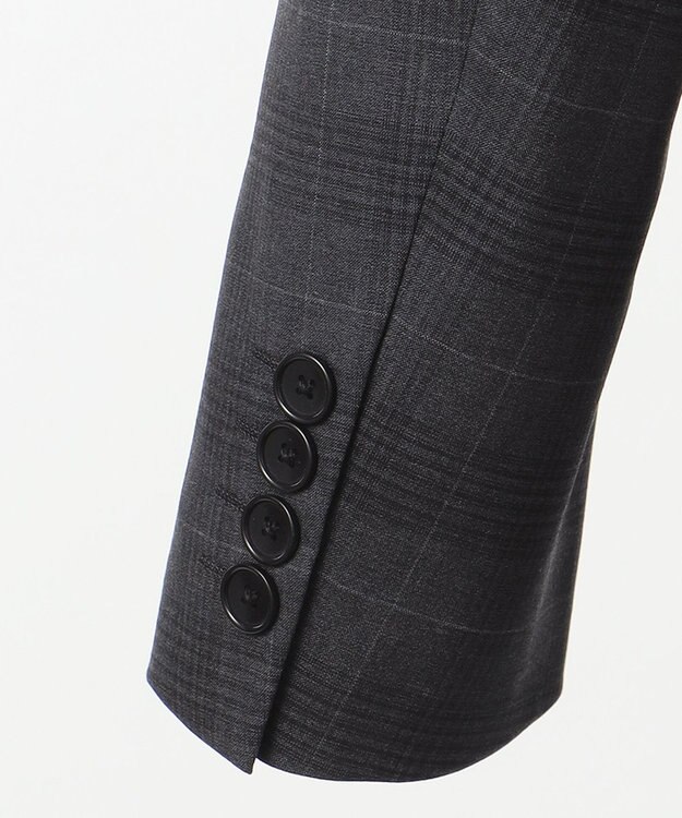 J.PRESS MEN 【ESSENTIAL CLOTHING】ミスティチェック スーツ グレー系4