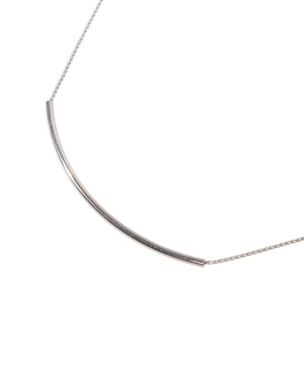 AMERICAN HOLIC 【ステンレス】スマイリートップネックレス Silver