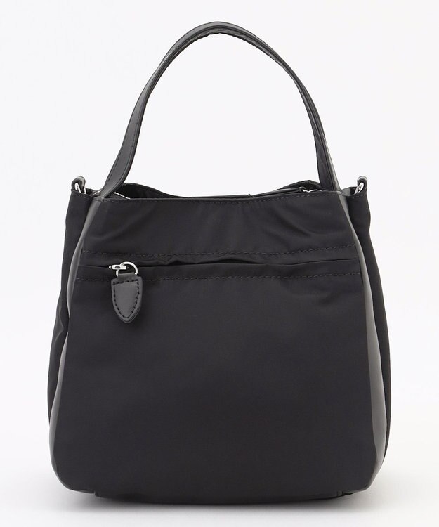 Y'SACCS スクエアすっきりトート SSサイズ ブラック