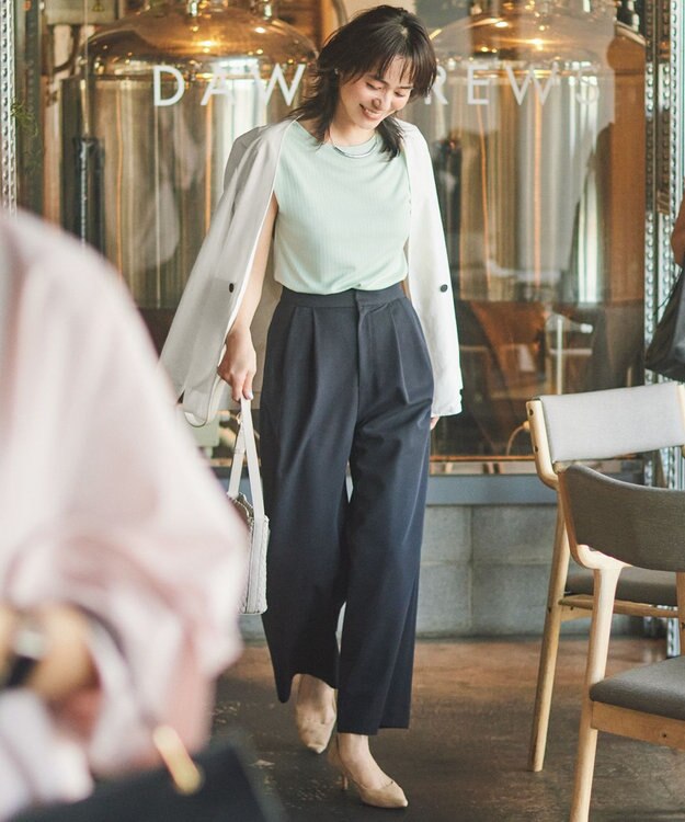 23区 メッシュ ショルダーバッグ ベージュ系