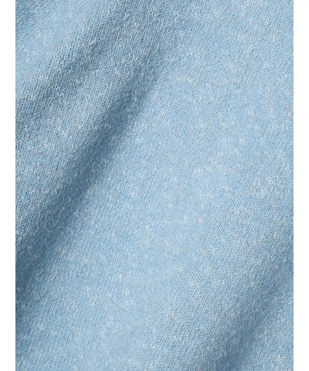 Green Parks ラメ糸ミックスニットプルオーバー Blue