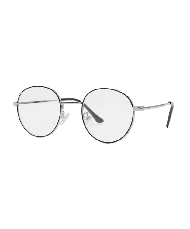 WEGO 【ユニセックス着用ITEM】メタルレームクリアレンズアイウェア 柄2