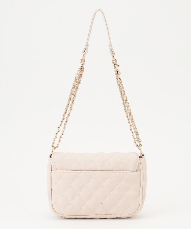 組曲 2WAYキルティングショルダーバッグ アイボリー系