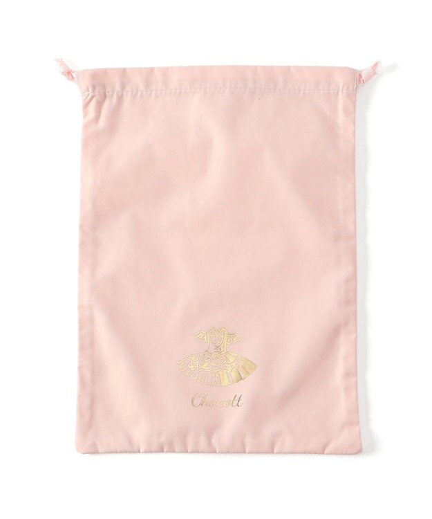 Chacott チュチュ半メッシュ巾着M ロイヤルピンク