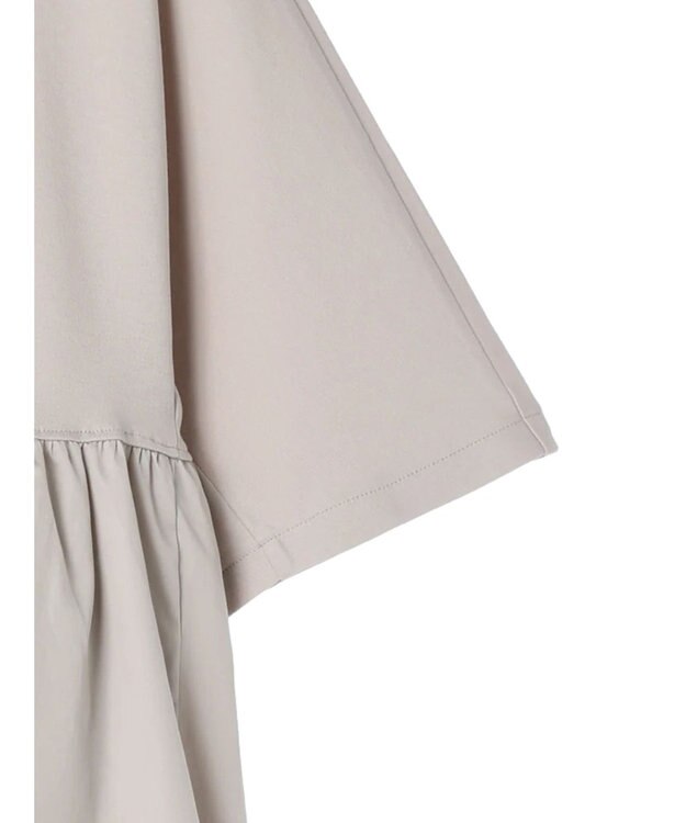 AMERICAN HOLIC 異素材ティアードプルオーバー Gray Beige