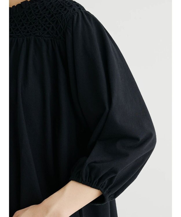 Green Parks Ｂ．スモッキングカットプルオーバー Red