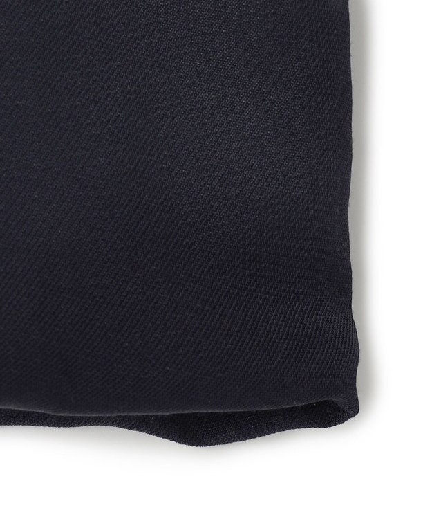 BEIGE， 【洗える】BERNARD / リネンワイドポケット付きラップベルト Navy