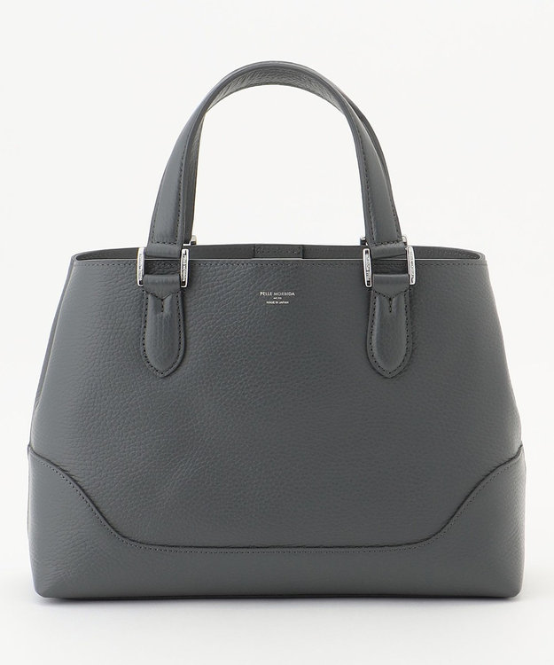 JOSEPH HOMME 【PELLE MORBIDA】ミニトートバッグ ライトグレー系