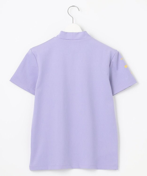 PW CIRCULUS 【WOMEN】【ストレッチ/UVケア】ポケット モックネック シャツ ゴルフウェア レディース ラベンダー