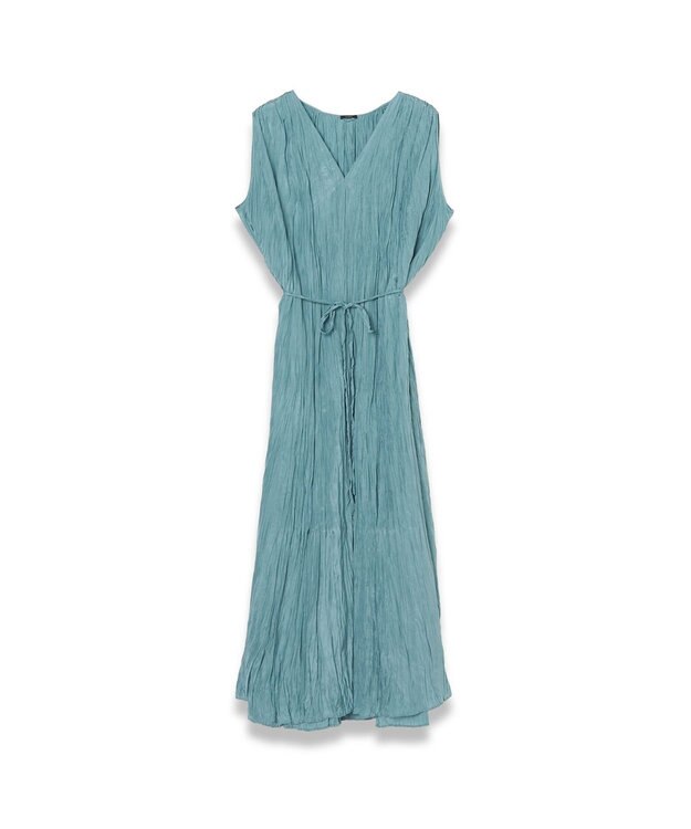 JOSEPH 【洗える】ハボタイ　シルクドレス Lagoon