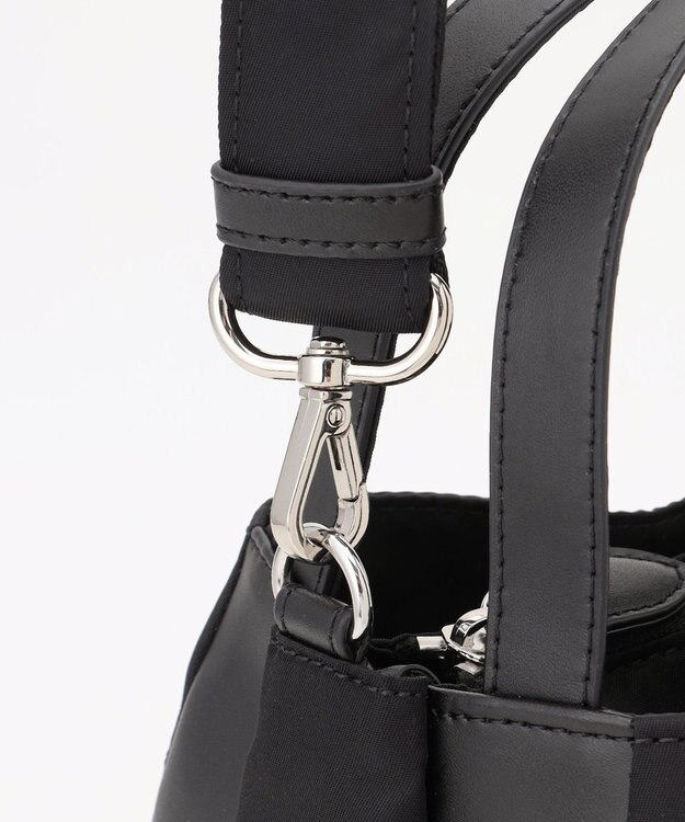 Y'SACCS スクエアすっきりトート SSサイズ ブラック