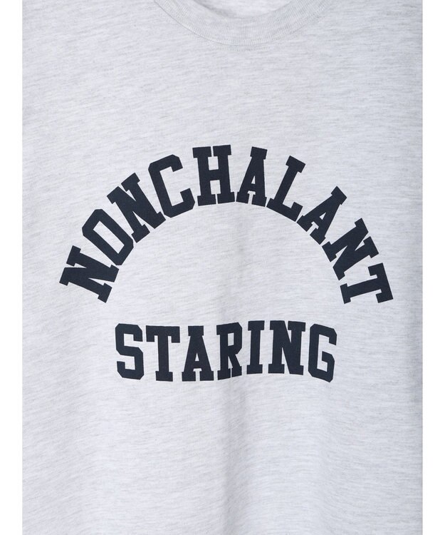 AMERICAN HOLIC ＮＯＮＣＨＡＬＡＮＴ　ＳＴＡＲＩＮＧ　カットチュニック1 Light Gray Mixture