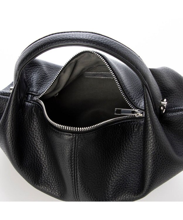 UNBILLION カシュカシュ cachecache / ユニークフォルム2wayミニショルダー ブラック