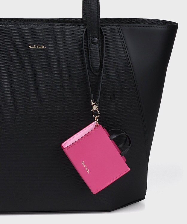 Paul Smith ショッパーポーチ　チャーム ピンク