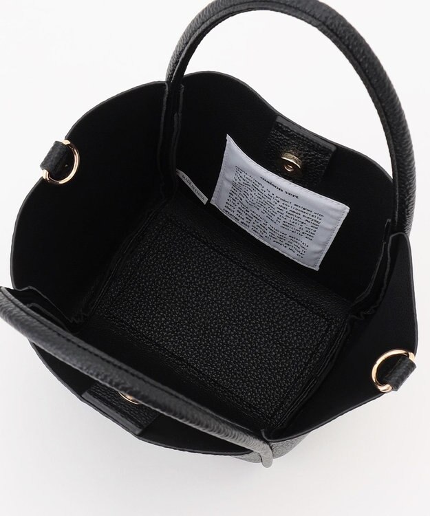 LA BAGAGERIE 【maison vert】 【軽量・ミニポーチ付き】２WAYトート ブラック