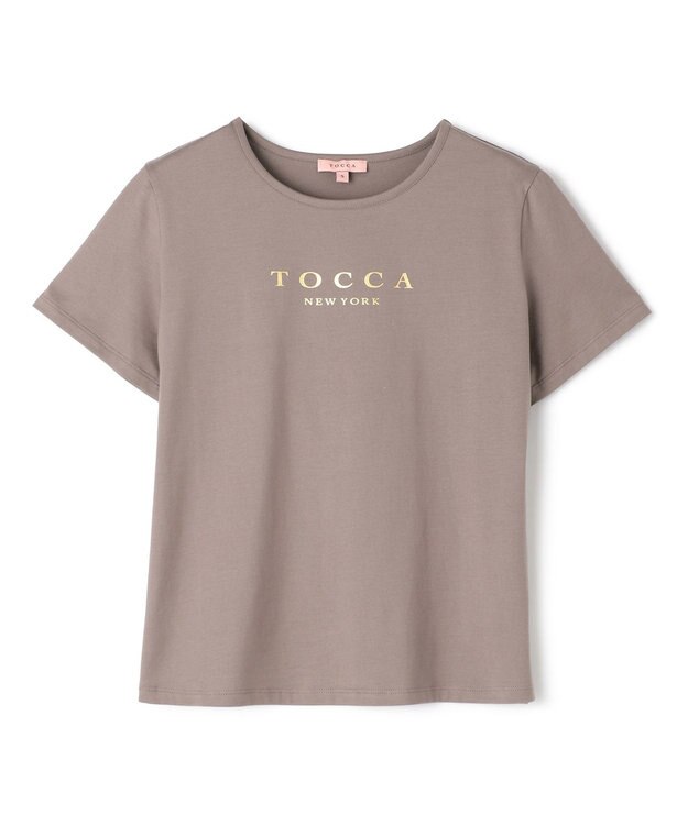 TOCCA 【洗える】TOCCA NEW YORK LOGO TEE Tシャツ [新色]グレー系