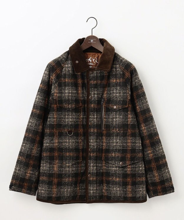 JOSEPH ABBOUD MOUNTAIN 【UNISEX】軽量/中綿 ダブルフェイスブルゾン 黄土色系4