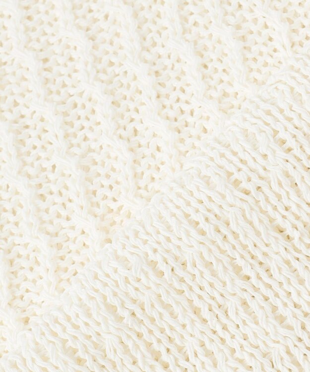 BEIGE， ATACAM / テープヤーン ノースリーブニット Ecru