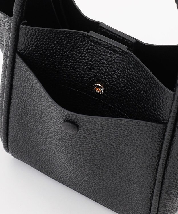 LA BAGAGERIE 【maison vert】 【軽量・ミニポーチ付き】２WAYトート ブラック