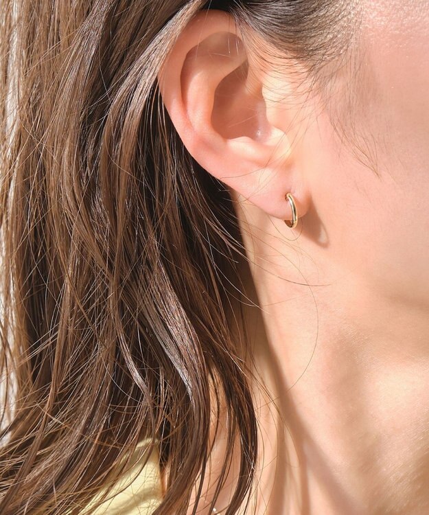 Phoebe 【K10YG】ディアフープピアス ゴールド