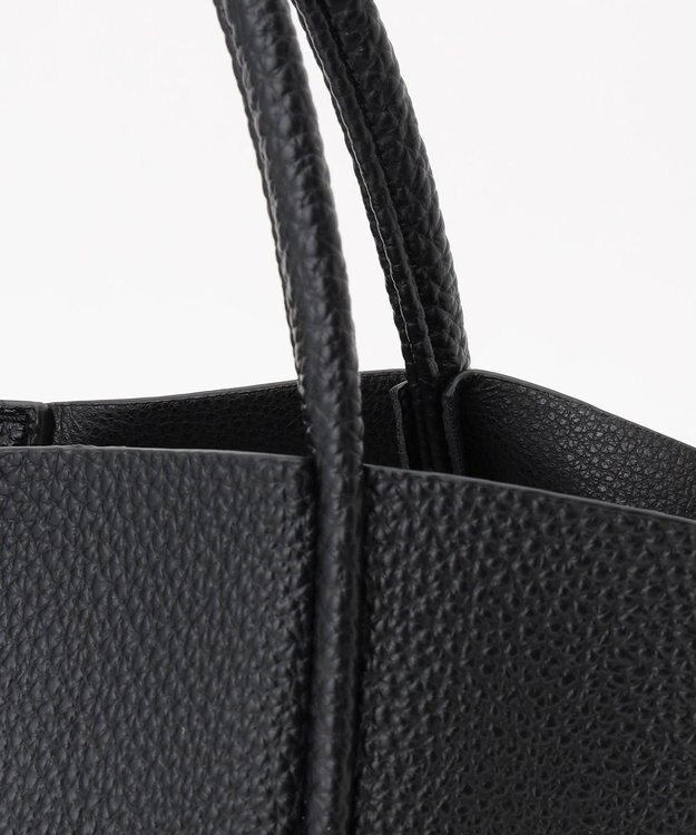 LA BAGAGERIE 【maison vert】 【軽量・ミニポーチ付き】２WAYトート ブラック