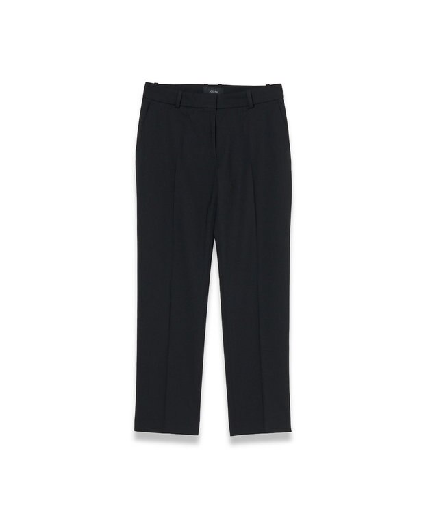 JOSEPH 【WEB＆OUTLET限定】テイラーウールブレンド　アンクルレングストラウザーズ Black