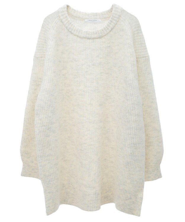 Green Parks ｆｕｗａっと　畦チュニック Off White