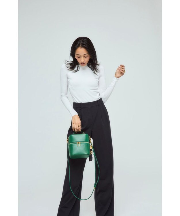 style code 【VerdeVari/ヴェルデヴァリ】バニティバッグ グリーン