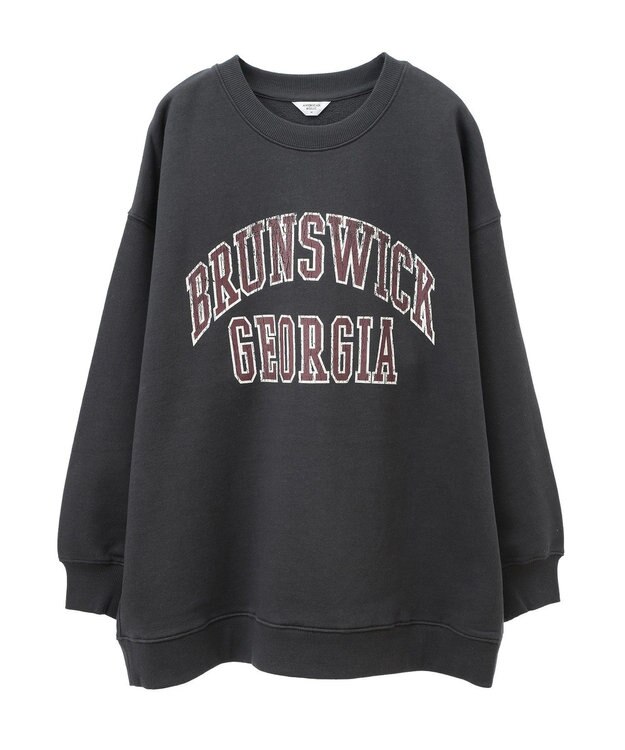 AMERICAN HOLIC ＢＲＵＮＳＷＩＣＫ　ＧＥＯＲＧＩＡ　ＢＩＧスウェット Charcoal Gray